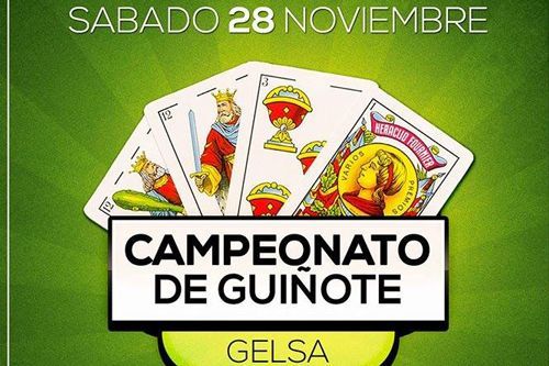 Cartel concurso guiñote Gelsa