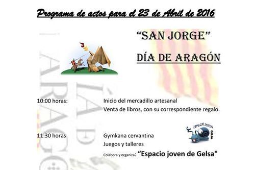 Cartel San Jorge Gelsa 2016