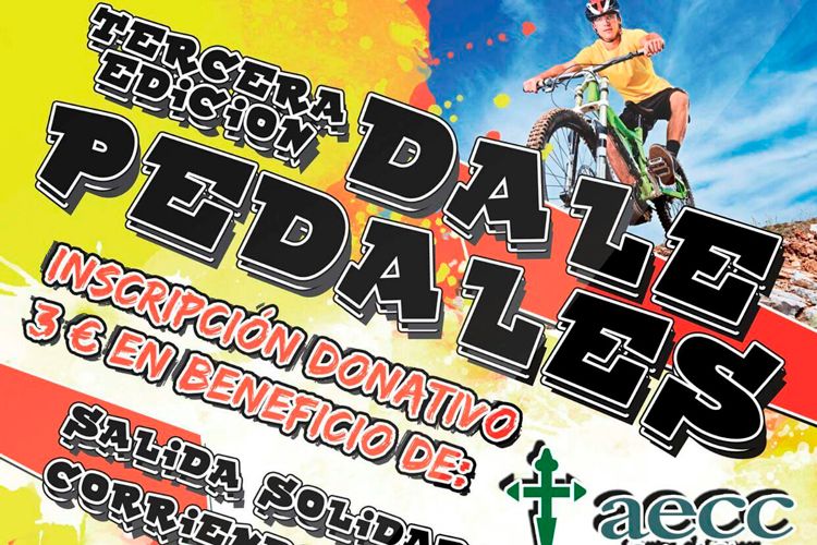Cartel Dale pedales Gelsa 2016