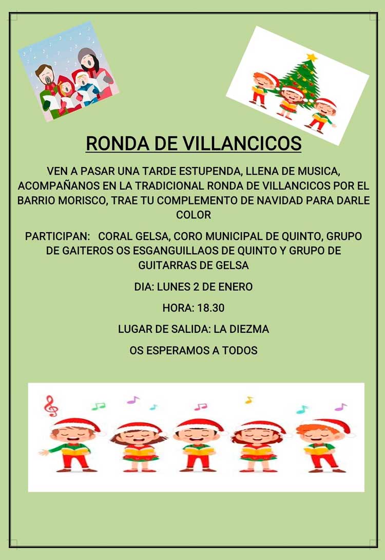 Ronda villancicos Gelsa