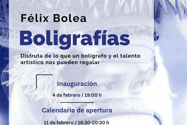 Boligrafías de Félix Bolea
