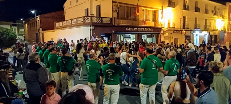Foto archivo fiestas San Pedro en Gelsa de 2022