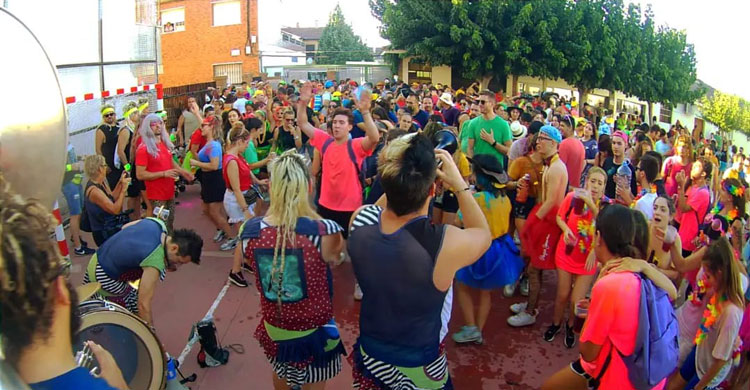 Foto de archivo de las fiestas de Gelsa de 2022