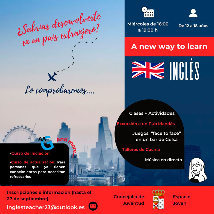 Cursos inglés Gelsa