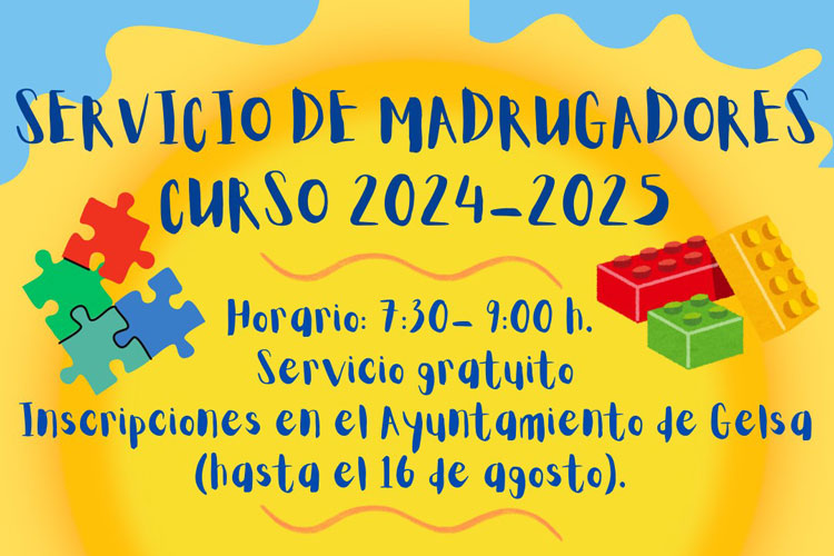 Madrugadores Gelsa