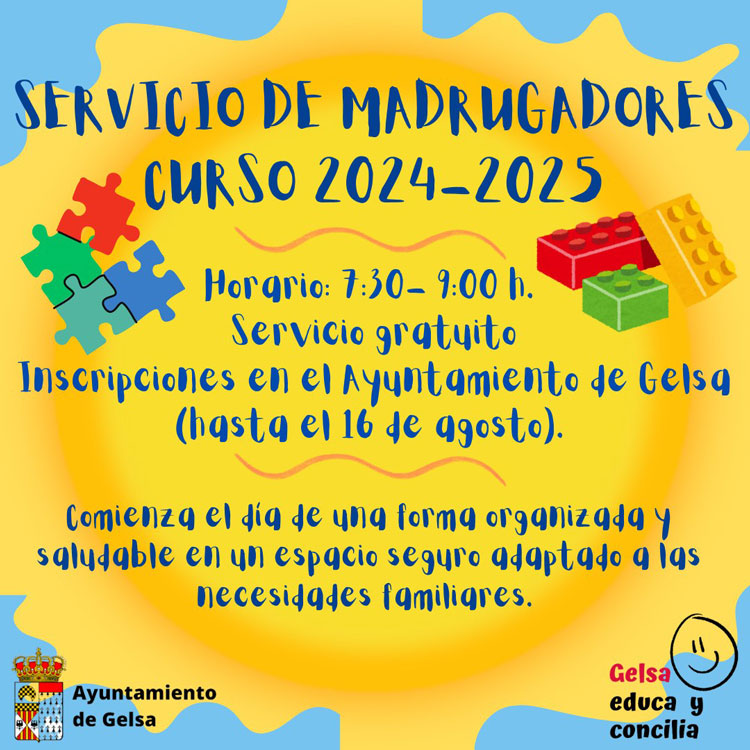 Madrugadores Gelsa