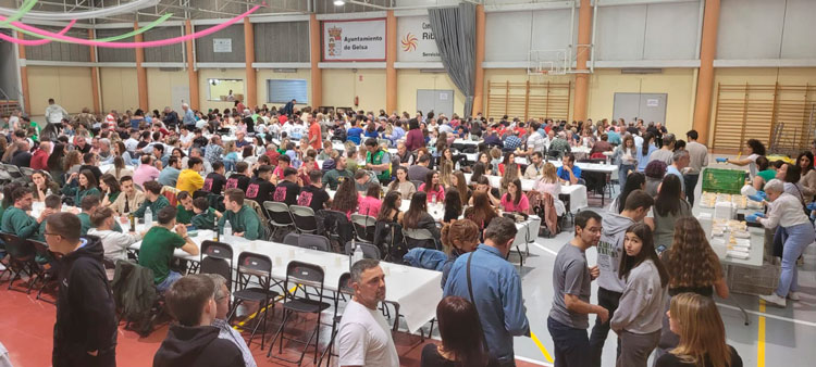 Imagen de archivo de las fiestas de San Pedro en Gelsa de 2025.