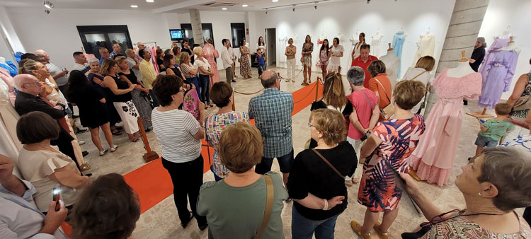 Foto de archivo de la exposición de Majas y Damas celebrada en 2024
