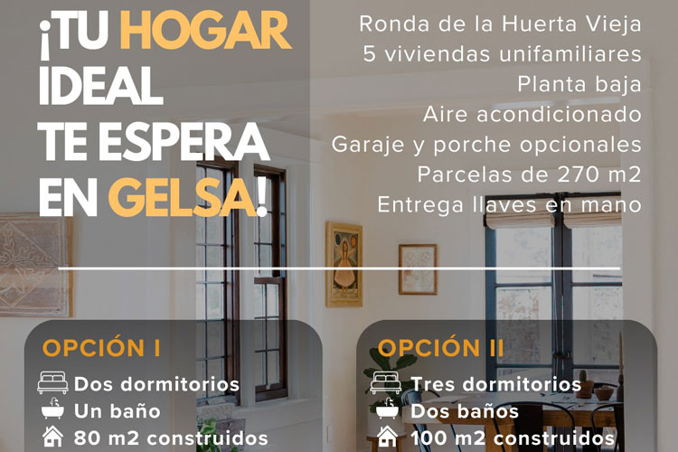 Promoción inmobiliaria Gelsa