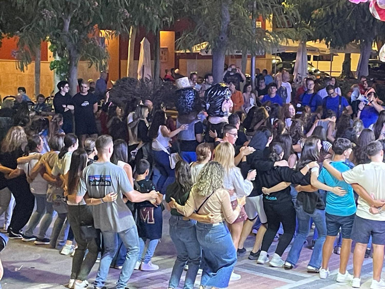 Foto de archivo de las fiestas de Gelsa de 2024