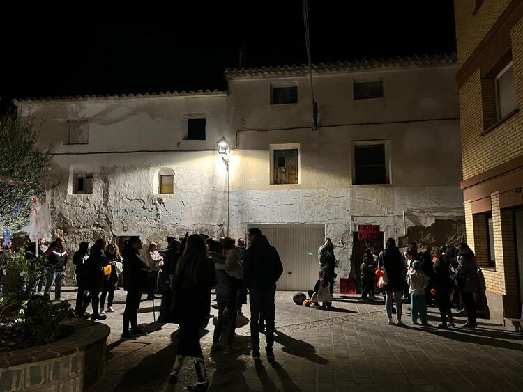 Foto de archivo de una celebración de Halloween en Gelsa.