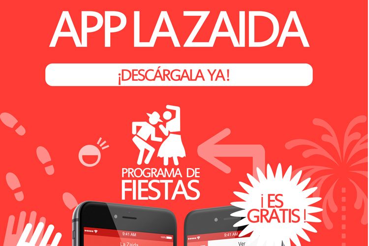 Cartel de la nueva app de La Zaida