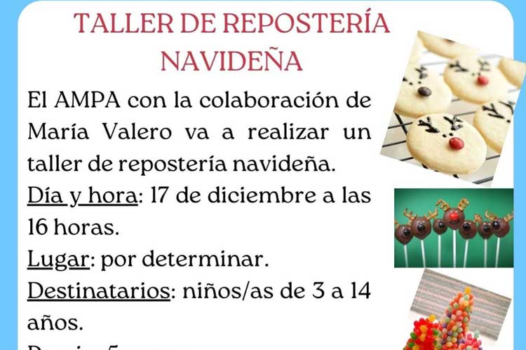 Repostería navideña en La Zaida
