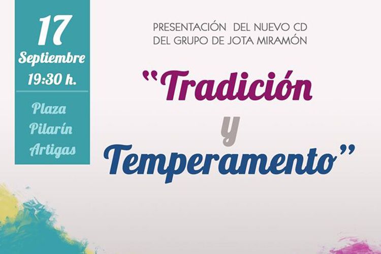 Cartel disco jota Miramón