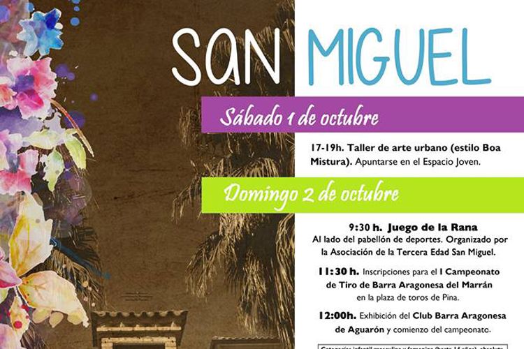 Cartel San Miguel Pina 2016