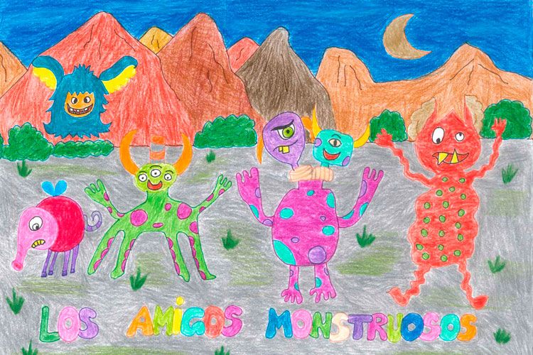 Dibujo ganador del concurso de 2016: Izarbe Escudero