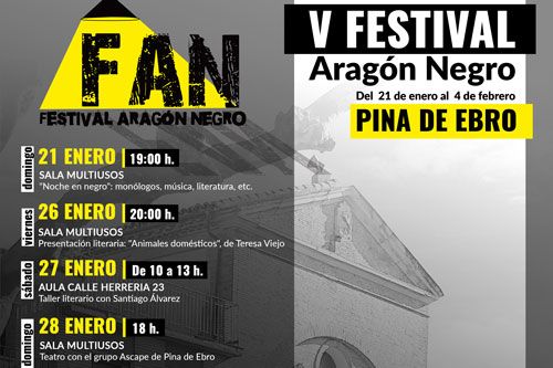 Programación Aragón Negro Pina