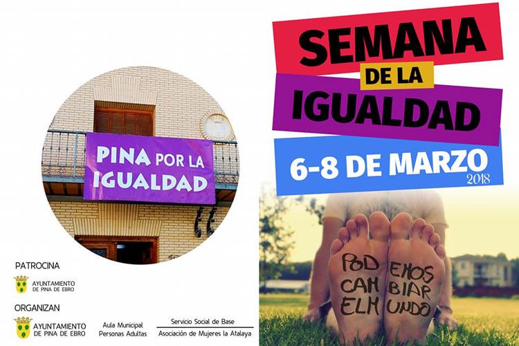 Folleto igualdad Pina de Ebro 2018