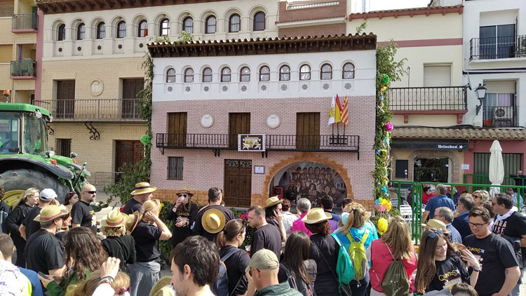Foto de archivo de las fiestas de San Gregorio en Pina de 2022
