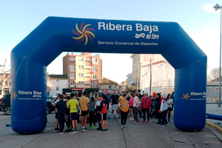 Imagen de archivo de la San Silvestre de 2022 en Pina