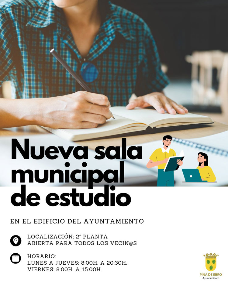 Sala de estudio Pina