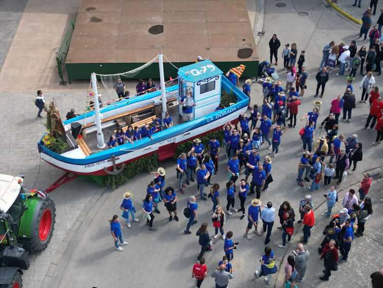 Foto de archivo de las fiestas de San Gregorio en Pina de 2025.