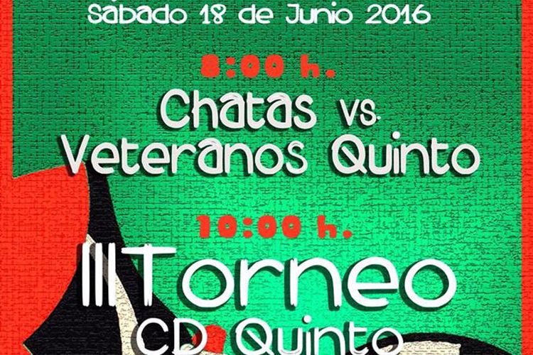 Cartel torneo Club deportivo Quinto