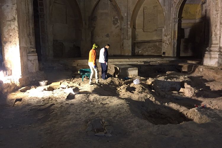 Trabajos de excavación en el Piquete de Quinto