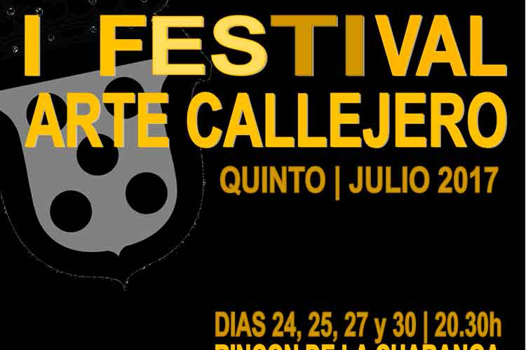 Cartel I edición de arte callejero de Quinto