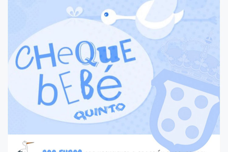 Cheque bebé Quinto