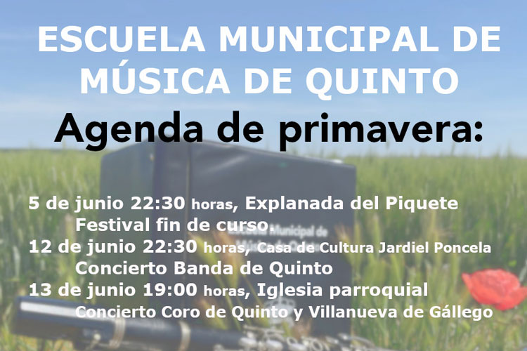 Escuela música Quinto