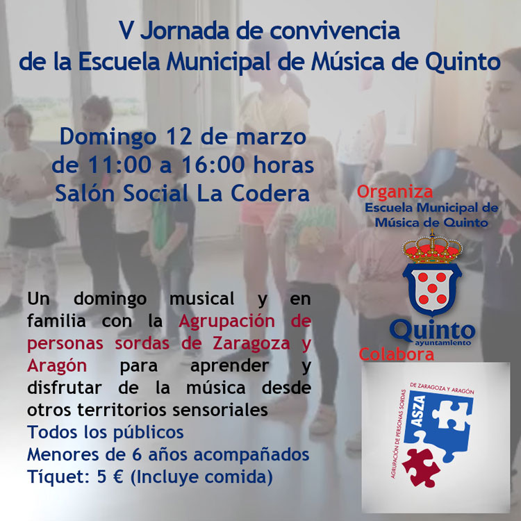 Escuela música Quinto