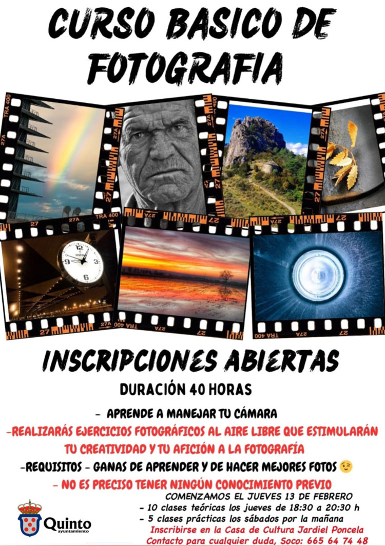 Curso básico fotografía