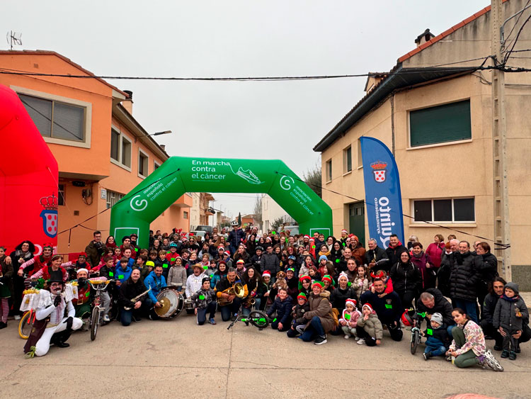 Foto de archivo de la San Silvestre de 2024 en Quinto.