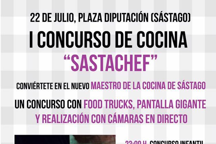 Cartel concurso 'Sastachef'
