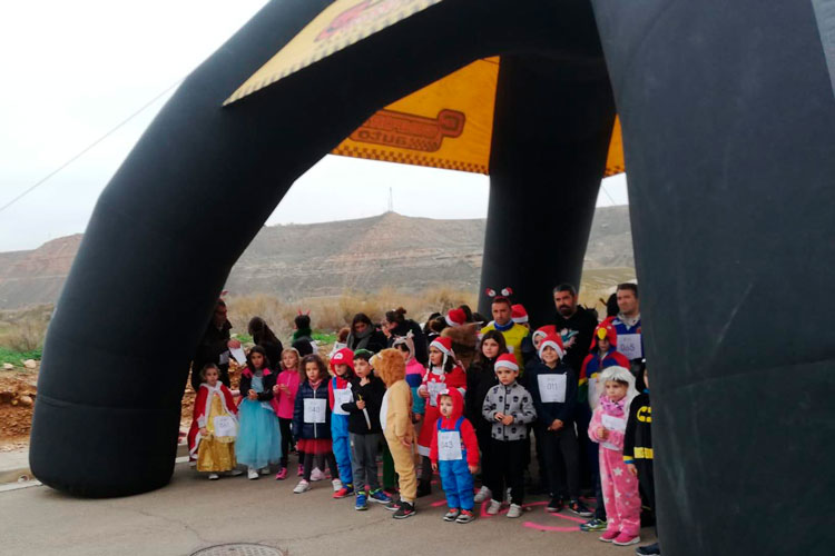 Foto de archivo de la San Silvestre de 2019 en Sástago