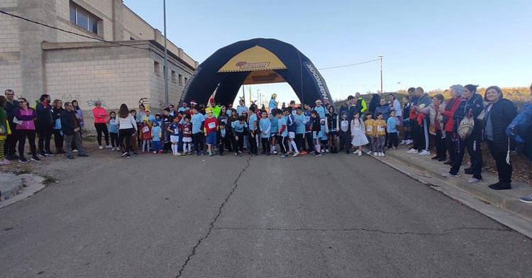 Foto de archivo de la San Silvestre de Sástago de 2022