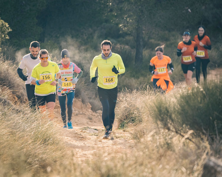Imagen de archivo de la anterior edición del Trail de Sástago.