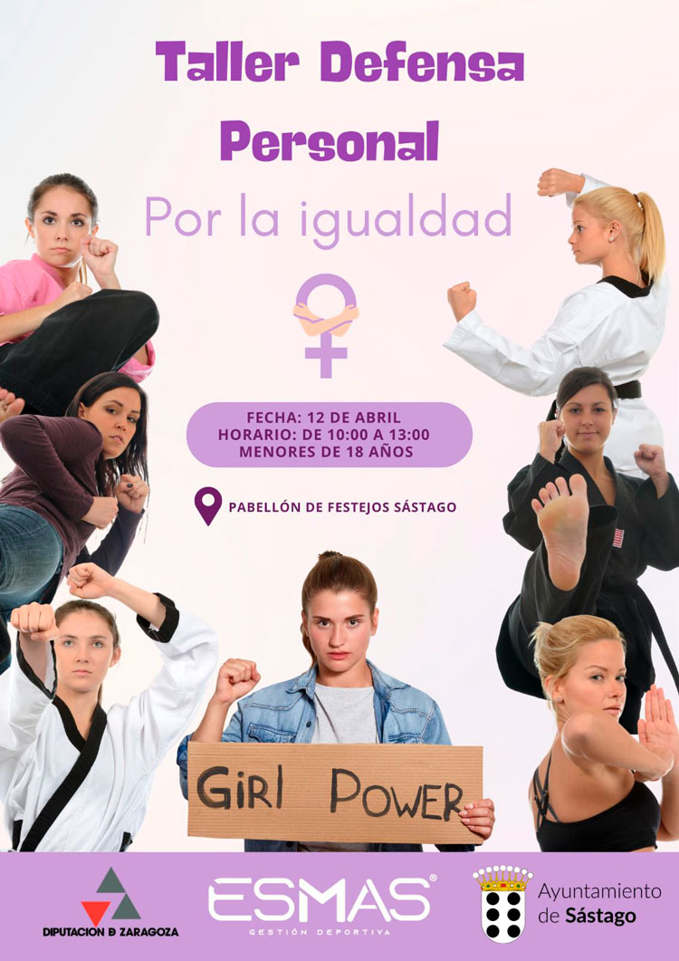Taller defensa personal Sástago
