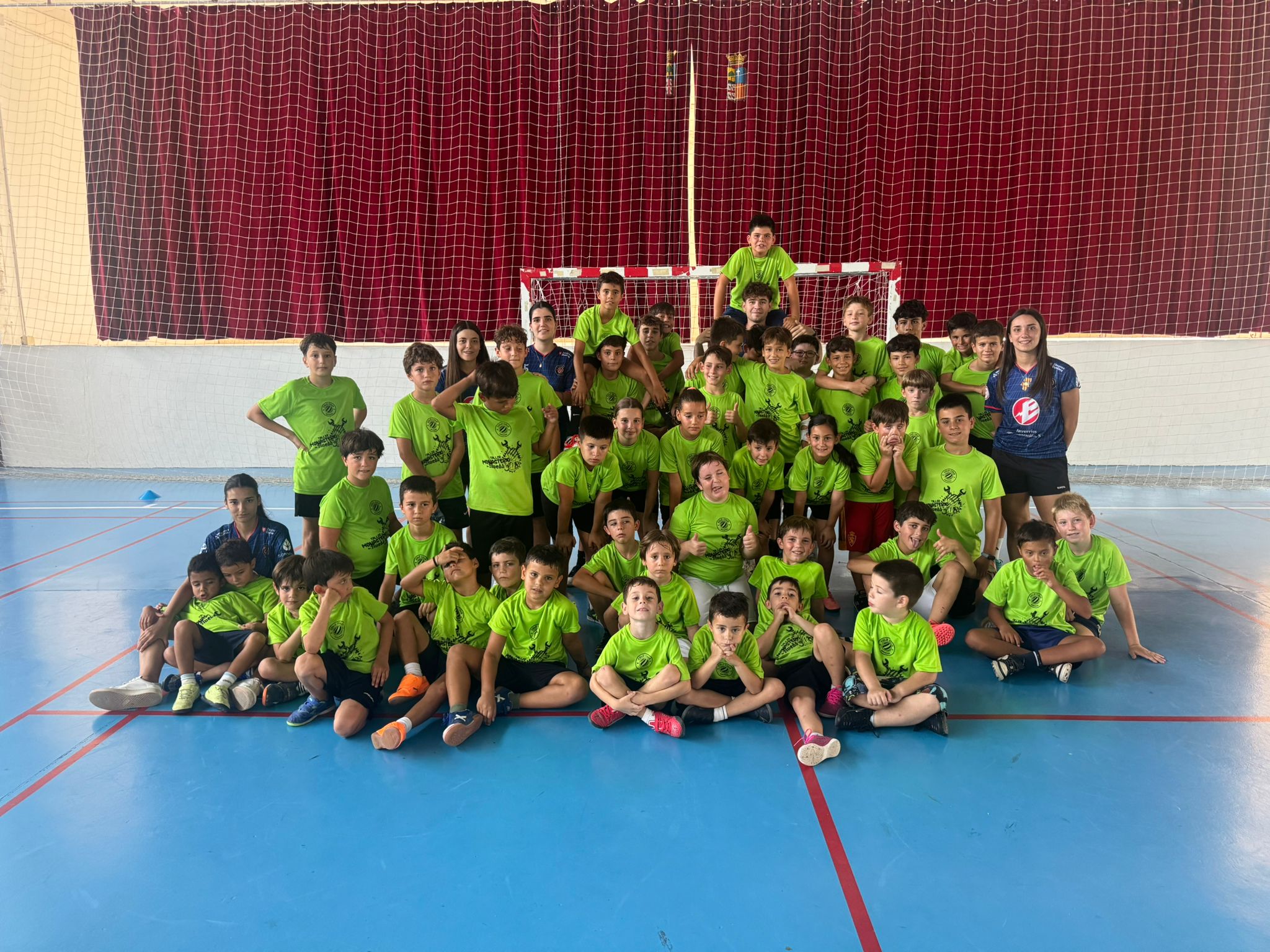 Foto de archivo del campus de fútbol sala de 2025 en Sástago.