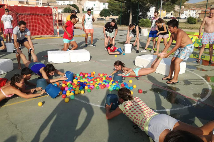 Foto de archivo de las fiestas de Velilla de 2018