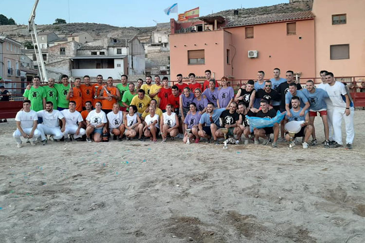 Imagen de archivo de las fiestas de Velilla de 2019