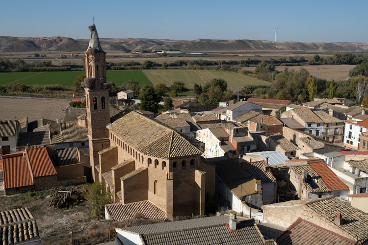 Velilla de Ebro es uno de los municipios de la Ribera que pertenece a Territorio Mudéjar
